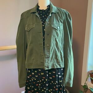 GAP green jacket M tall